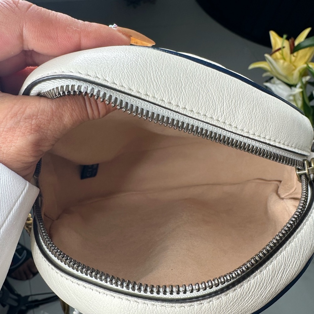 🩷🩷 Authentic New 🩷GG MARMONT MATELASSE ROUND SHOULDER BAG 🩷🩷 - Picture 9 of 13